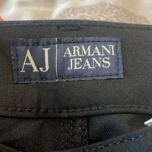 Black Armani jeans